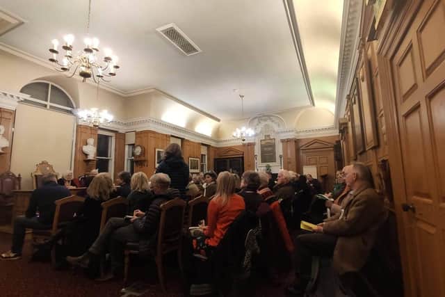 The 2023 Civic Awards ceremony in Lewes Town Hall