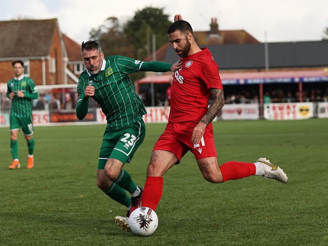 Worthing v Yeovil Town at Woodside Road