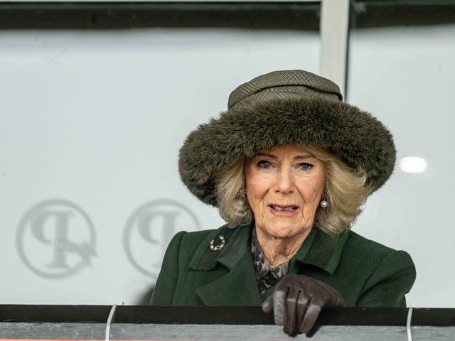 Darren Cool Images : Queen Camilla at Plumpton Racecourse