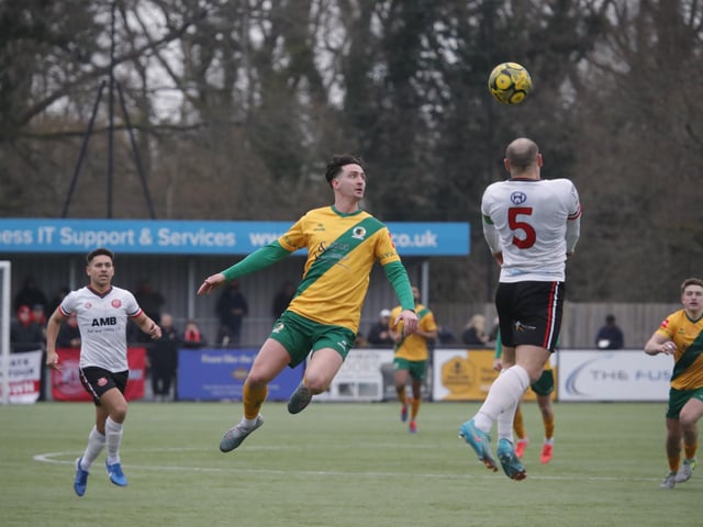 Promotion-chasing Horsham FC were held to a 1-1 draw at home by visiting Chatham Town