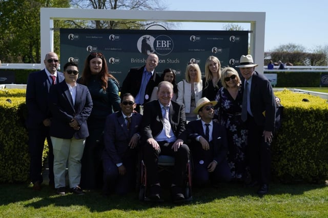 The sun came out for Goodwood Racecourse's first Saturday fixture of 2024
