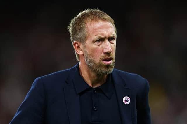Brighton and Hove Albion boss Graham Potter saw his side suffer their first Premier League loss of the season at Fulham