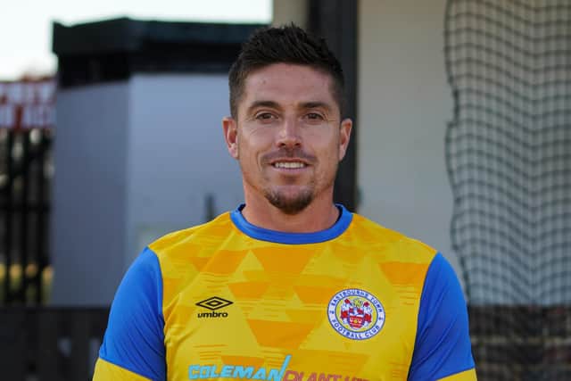 Adam Davidson has made 475 appearances for Eastbourne Town