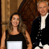 Detective Constable Tasha Smith received a Divisional Commendation, at Sussex Police’s West Sussex Divisional Awards. This was held at Arundel Castle on September 28. Photo: Sussex Police