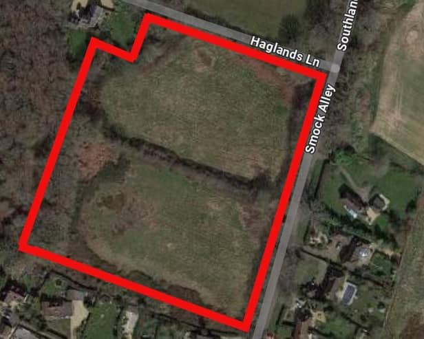 Plans to develop land on Smock Alley, in West Chiltington, have been refused for the third time by Horsham District Council. Image: GoogleMaps
