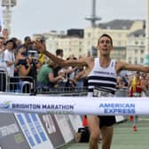 Brighton Marathon 2021 winner Neil McLements (Pic by Jon Rigby)