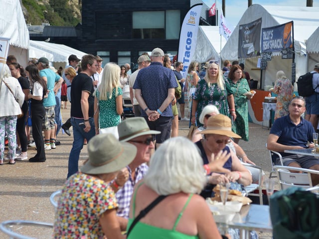 Hastings Seafood & Wine festival 2023.