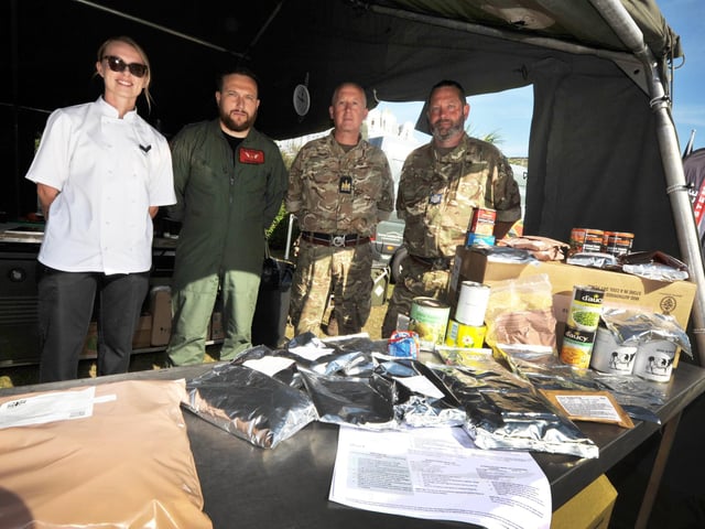 Start of Airbourne 2024 on August 15 in Eastbourne - Static displays on Western Lawns as the event opened to the public.