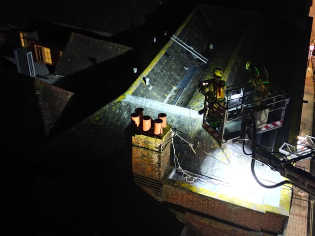 Firefighters called to tackle blaze at historic West Sussex hotel
