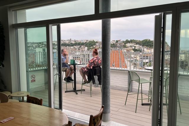 Observer Building rooftop restaurant and bar