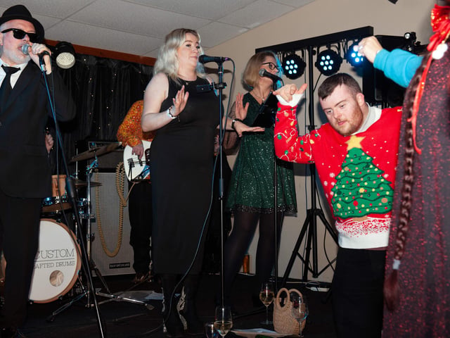 Christmas Soul Party 2024 at The East Hastings Sea Angling Association and Social Club. Photo by Frank Copper.