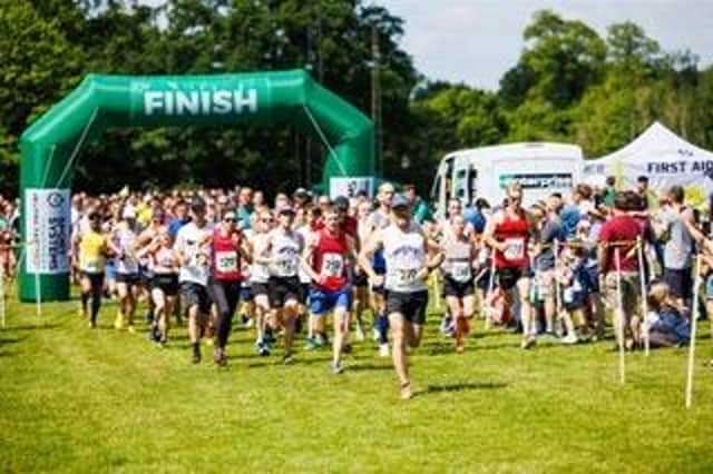 The start of the Horsham 10k | Picture by Toby Phillips Photography