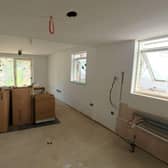 Council contractors are working on 11 new energy-efficient homes at the former RAF Air Cadets in Victoria Road.