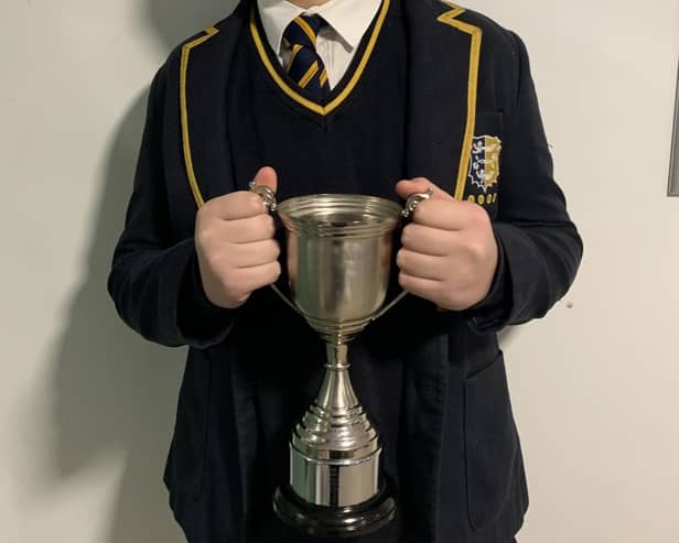 Ark Alexandra celebrate Joseph earning Player of the Year Award