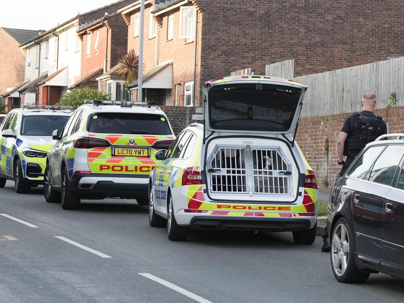 East Sussex car fire and fight sparks armed police search