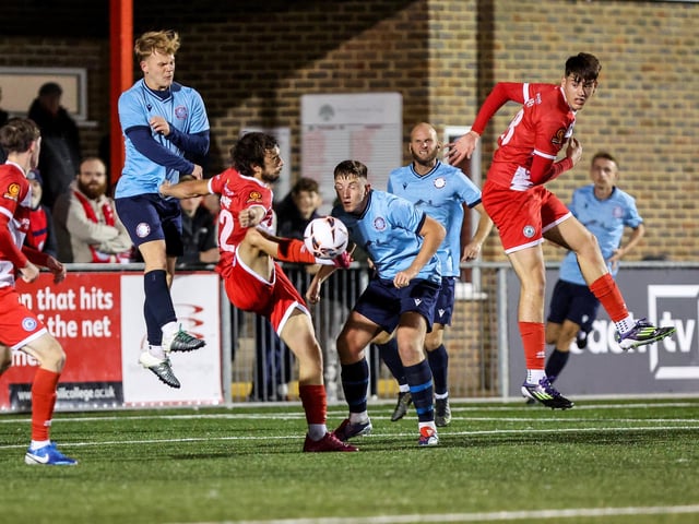 Eastbourne Borough v Little Common in the Sussex Senior Cup