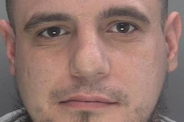 Joshua Maguire flooded the victim’s home, assaulted her and sent countless threatening messages