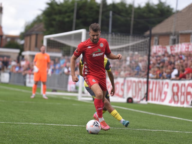 Images from Worthing v Eastbourne Borough in National South