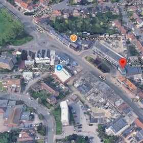The man was reported to enter the Co-op in Cricketers Parade and steal four cans of pre-mixed Captain Morgan spiced rum and Pepsi. Picture courtesy of Google