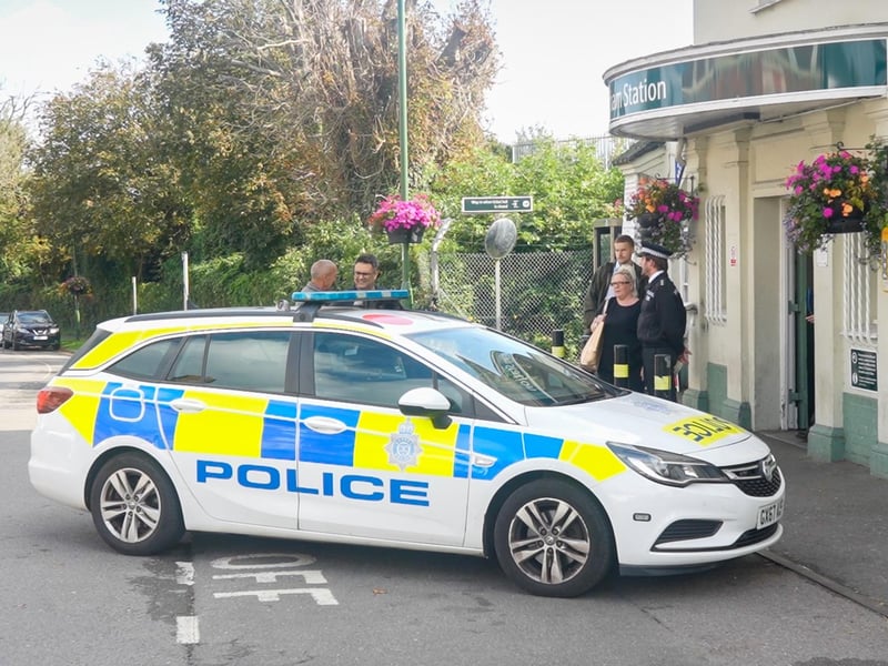 The multi-agency day of action took place at Barnham Railway Station.
