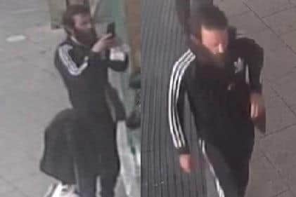 Police are searching for a man in connection with a racially aggravated offence in Eastbourne. Photo: Sussex Police