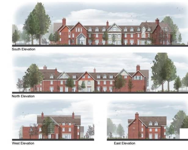Plans for The Grange site in Midhurst