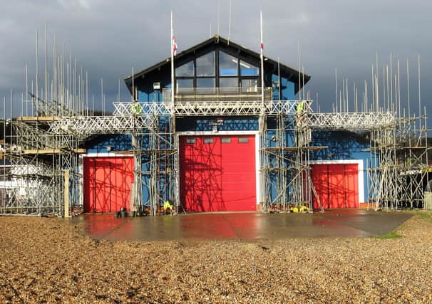 The Hastings Lifeboat Station is to get a new roof