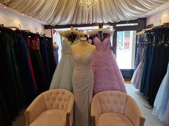 Carolyn Keyes, dress boutique, in Worthing dresses hundreds of girls for prom each year