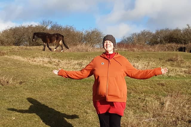 Reporter Elaine Hammond has launched a new series of West Sussex walks, starting with Cissbury Ring - this is the reverse of her first walk