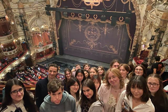 Music A-level students saw Akhnaten by Jon Cage 