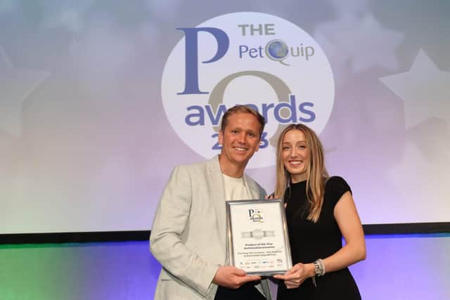 Chris Maxted and Harriet Roberts from The Dog G8 Company