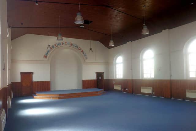 Upper floor of new Hailsham Youth Service premises in South Road.