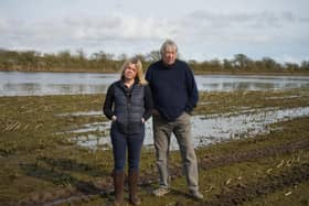 Nick Adames, the owner of Chessels Farm, works alongside his niece Emma Maclaren, who has been lobbying the Environment Agency to take action – and she has the backing of local businesses and the National Farmers Union (NFA). Photo: Henry Bryant