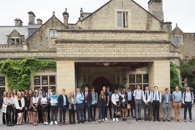 Collyer's students attended business day at South Lodge