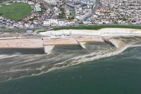 Possible algal bloom in East Sussex