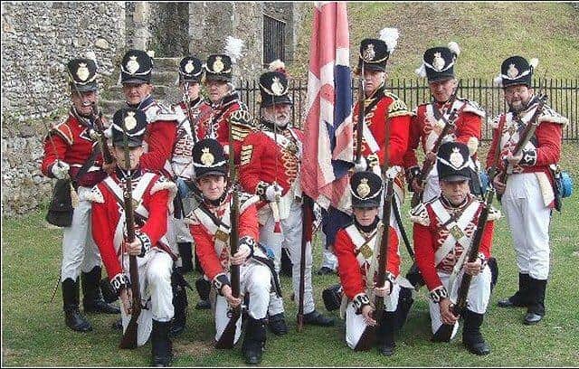 His Majesty's 1st Foot Guards will be at Seaford Museum on 28th May
