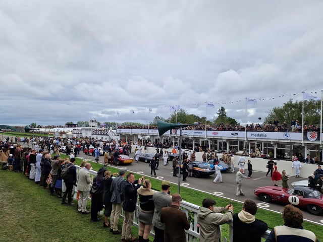 Images from Sunday at Goodwood Revival 2025