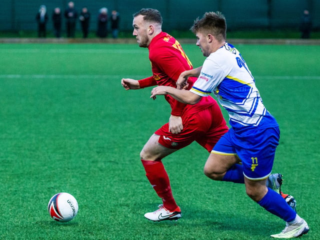Newhaven take on Haywards Heath Town in the SCFL premier division