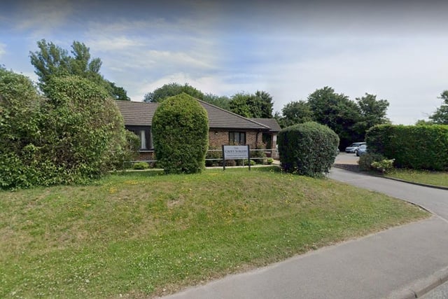 The Croft Surgery in Barnham Road, Eastergate was recorded as having 11,601 patients and the full-time equivalent of 3.3 GPs, meaning it has 3,533 patients per GP.