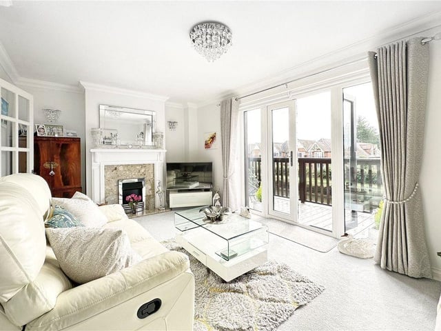 This luxury riverside townhouse with sweeping river, castle and cathedral views has come on the market with Graham Butt Estate Agents priced at £950,000 ,