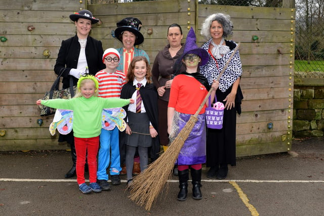 World Book Day at Darley Churchtown Primary School in March 2016