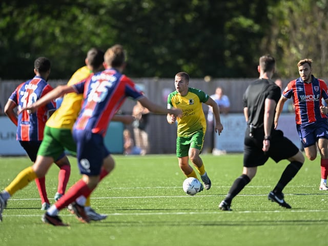 Horsham FC earned a well-deserved point against National League South leaders Dagenham & Redbridge at the Fusion Aviation Community Stadium on Saturday
