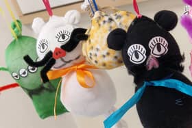 Halloween Craft Sessions were available to sixty children at the Creative Community Hub in Church Walk on Wednesday 28th October. HR26102801 Pic Hollie Robards/Iconic Media Group