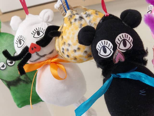 Halloween Craft Sessions were available to sixty children at the Creative Community Hub in Church Walk on Wednesday 28th October. HR26102801 Pic Hollie Robards/Iconic Media Group