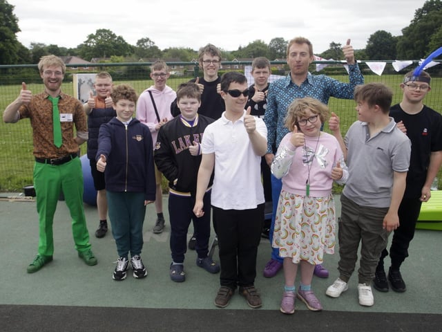 QEII had a whole school “street-party” style buffet lunch in the playground