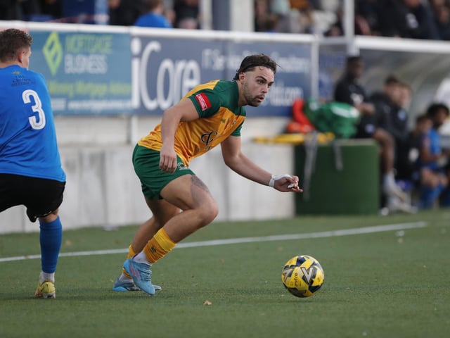 Action from Horsham's entertaining - but ultimately disappointing - 5-3 defeat at Billericay Town in the Isthmian Premier