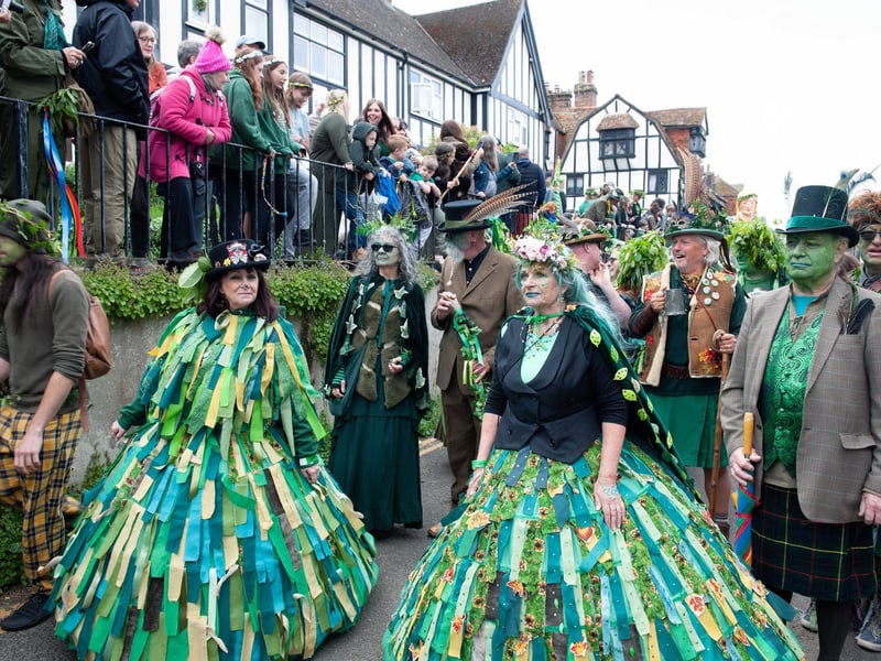 Jack in the Green 2025 in Hastings. Photo by Frank Copper.