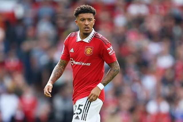 Manchester United winger Jadon Sancho has been linked with Tottenham and Brighton