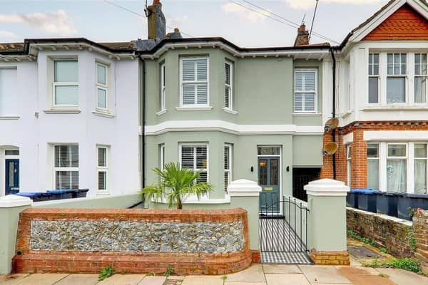 This stunning period home in Worthing town centre has just come on the market with Bacon and Company at a guide price of £650,000