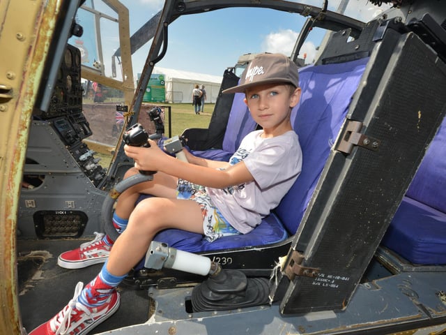 Airbourne 2025: Static displays on Western Lawns on August 14.